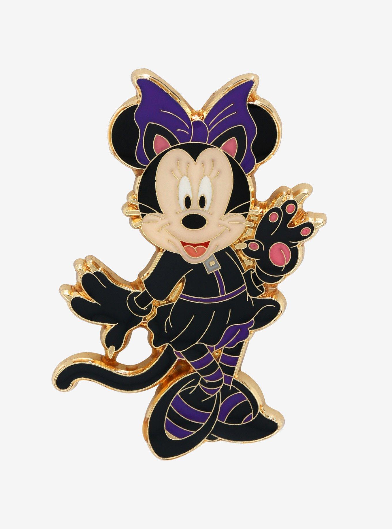 Loungefly Disney Minnie Mouse Halloween Cat Costume Enamel Pin - BoxLunch Exclusive, , hi-res