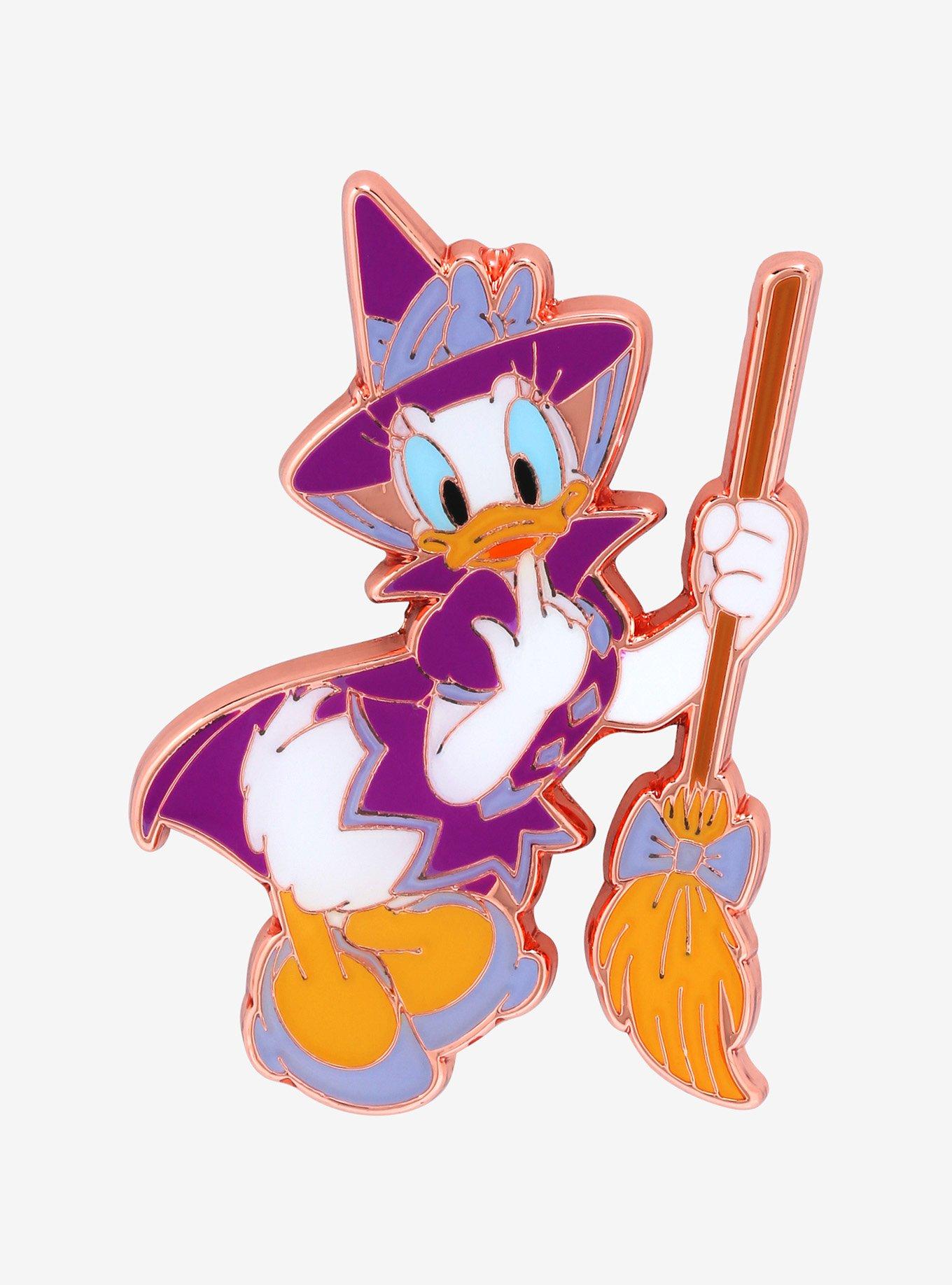 Loungefly Disney Daisy Duck Halloween Witch Costume Enamel Pin - BoxLunch Exclusive, , hi-res