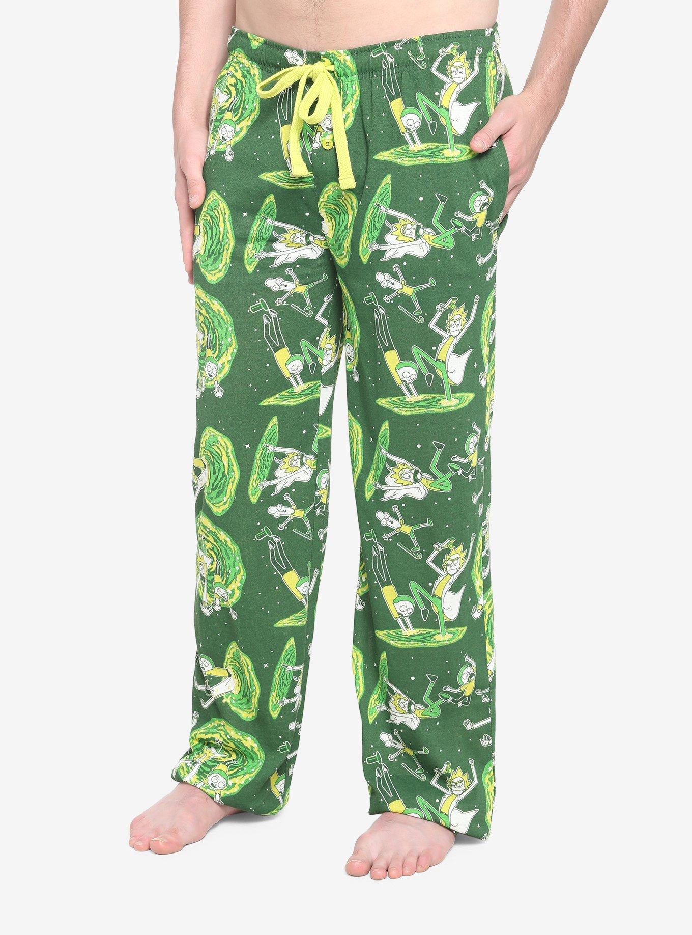 Rick and morty online men's pajamas