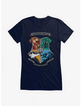 Harry Potter Geometric Crest Girls T-Shirt, , hi-res
