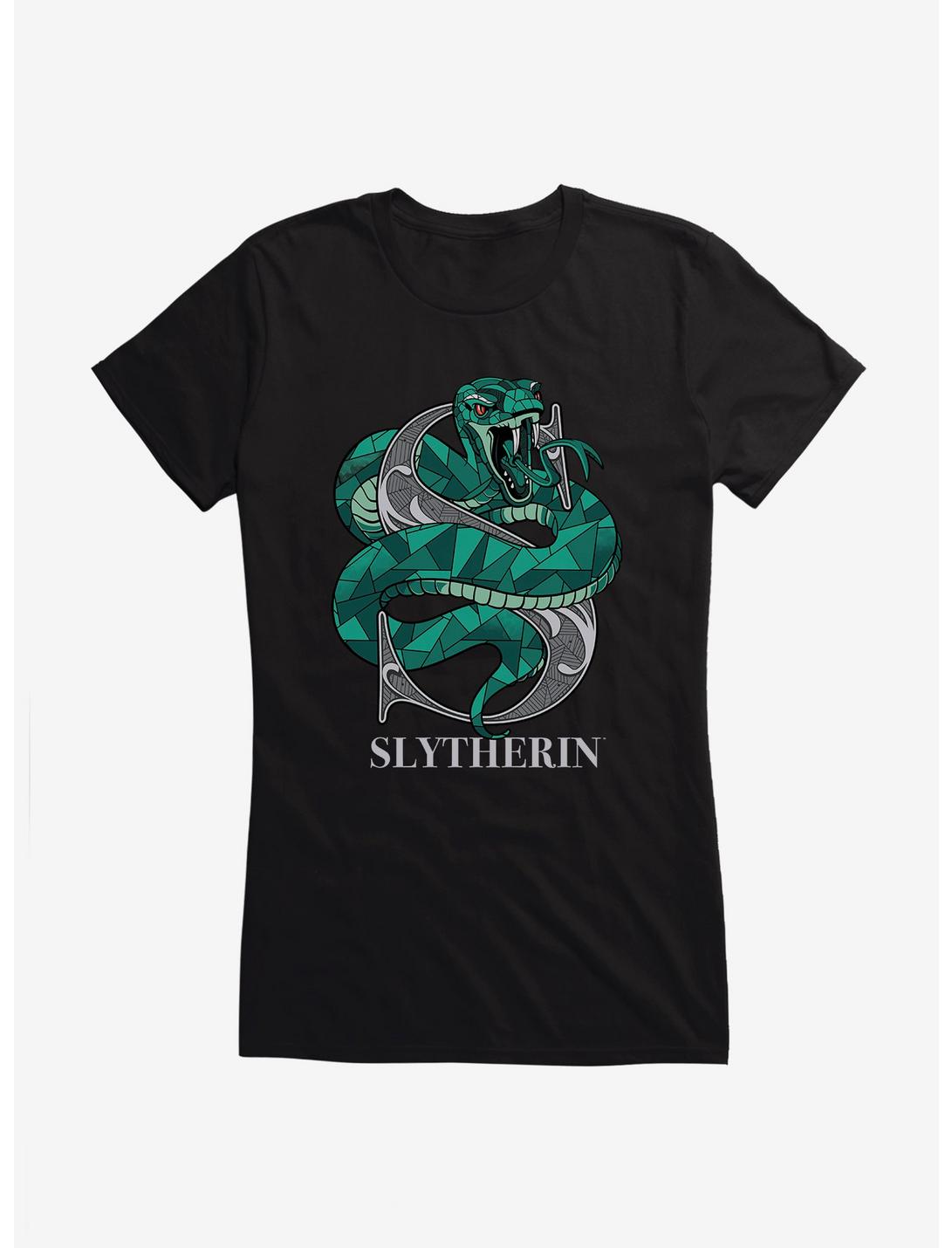 Harry Potter Slytherin Classic Geometric Letter Girls T-Shirt, , hi-res
