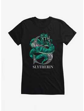 Harry Potter Slytherin Classic Geometric Letter Girls T-Shirt, , hi-res