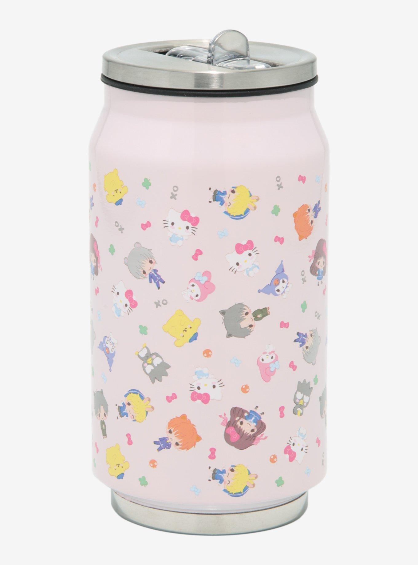 Fruits Basket X Hello Kitty And Friends Soda Can Water Bottle, , hi-res