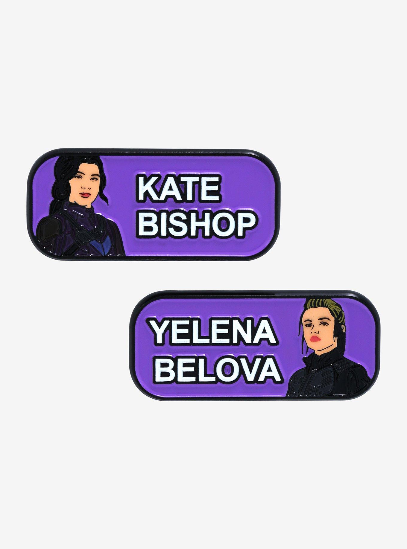 Marvel Hawkeye Kate & Yelena Enamel Pin Set, , hi-res