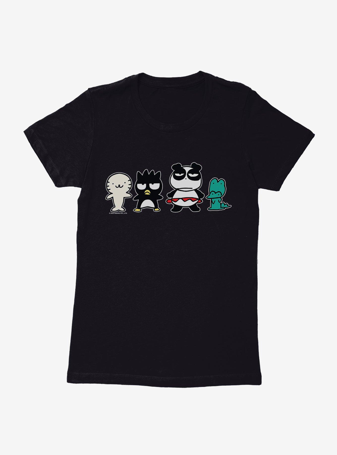 Badtz Maru With Pandaba, HanaMaru, & Pochi Womens T-Shirt, , hi-res