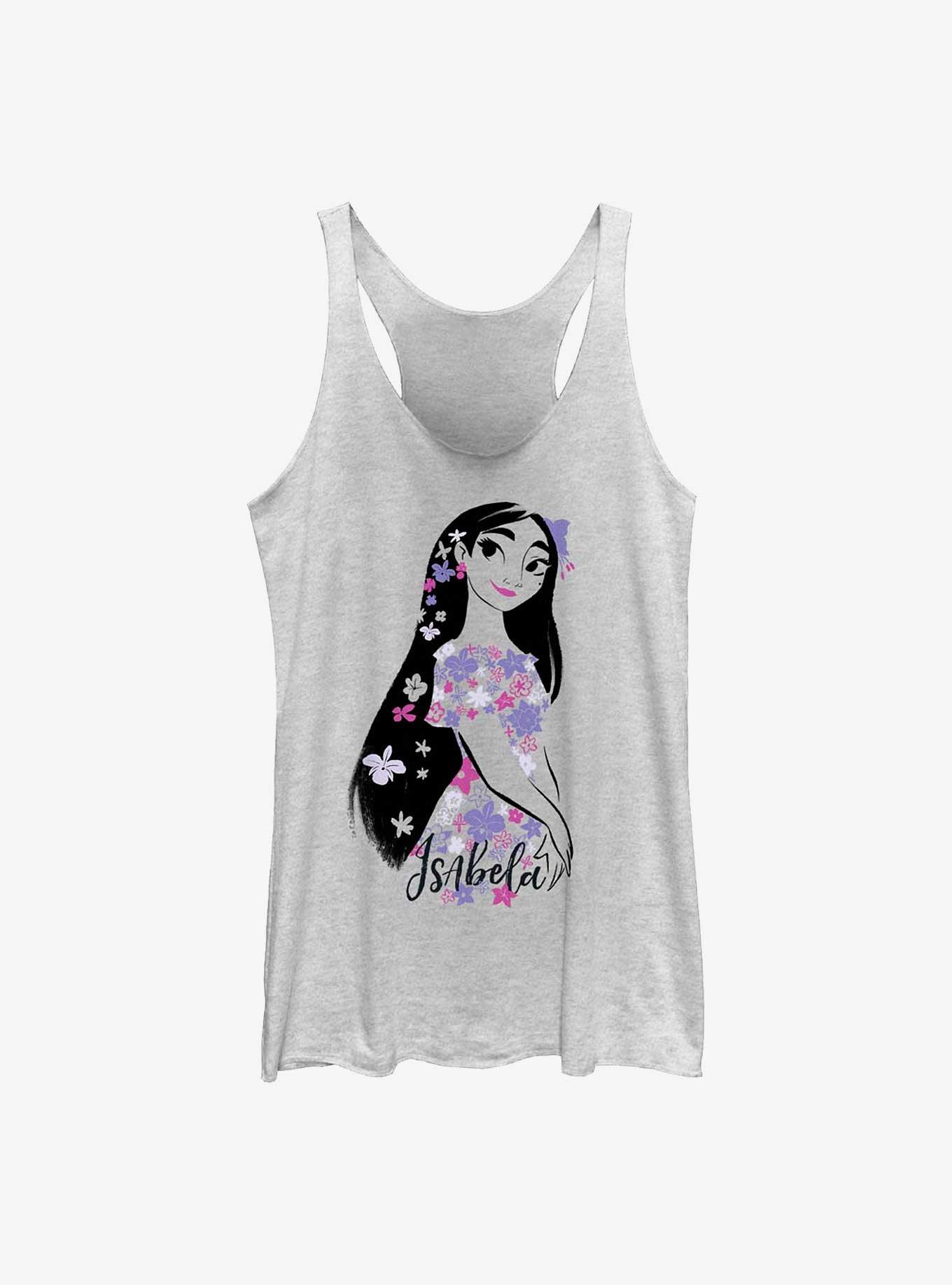 Disney's Encanto  Isabela Girl's Tank, WHITE HTR, hi-res