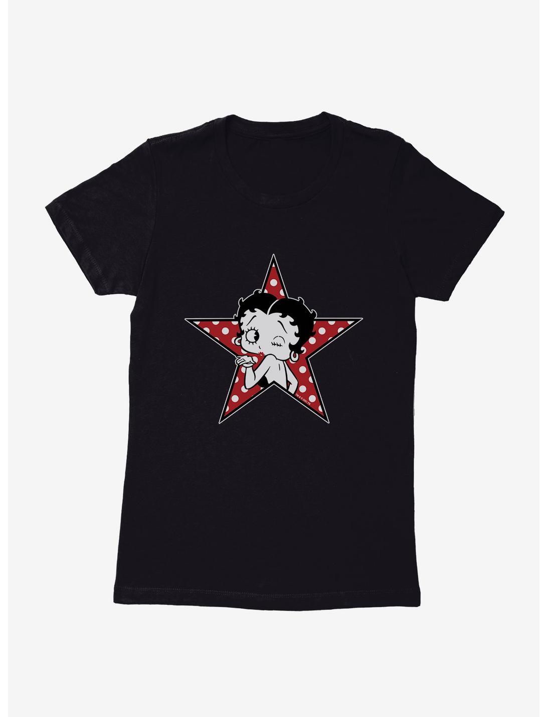 Betty Boop Blow A Kiss Womens T-Shirt, , hi-res