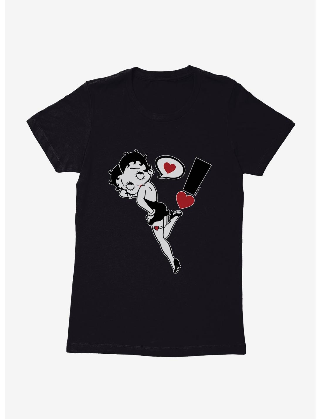 Betty Boop Exclamation of Love  Womens T-Shirt, , hi-res