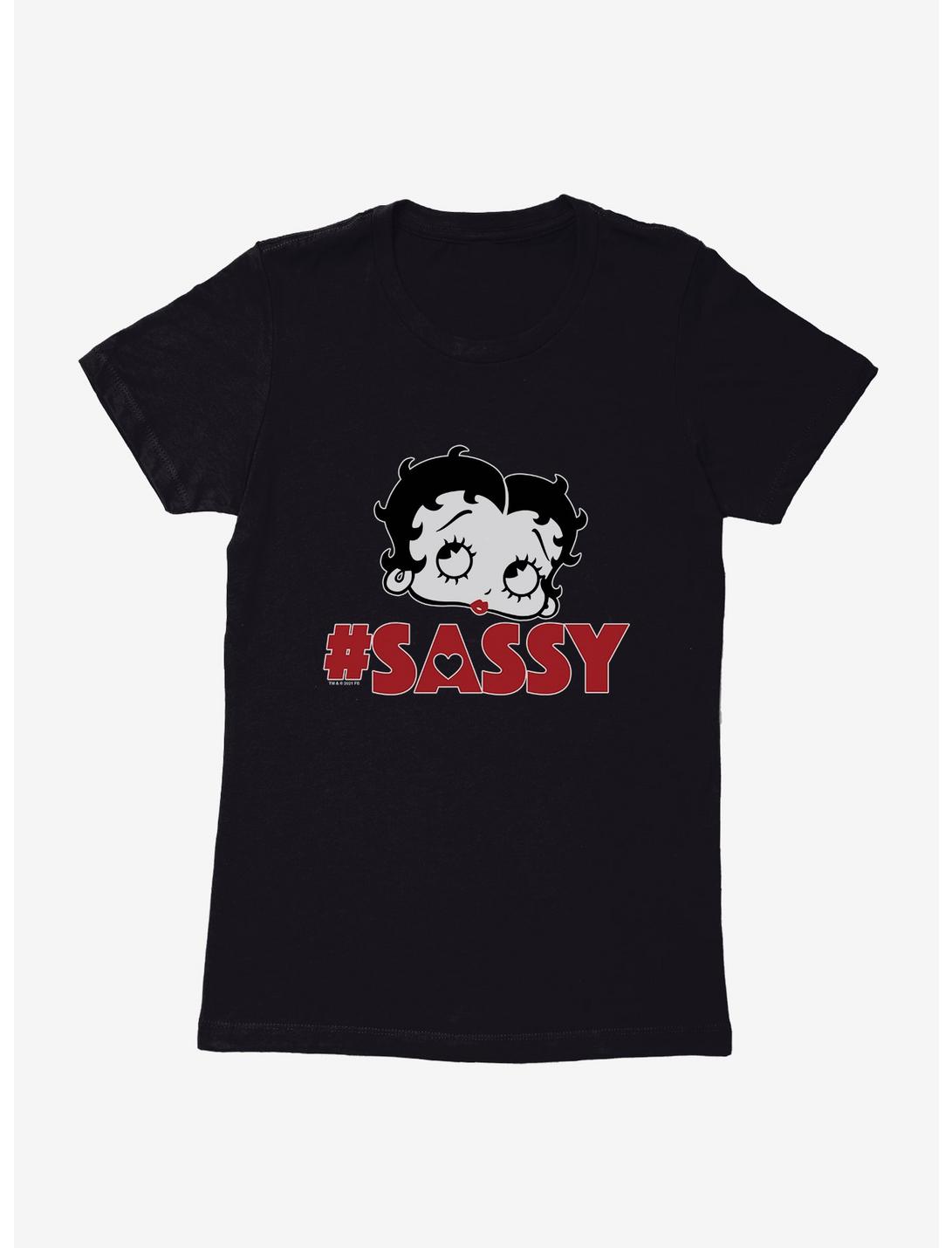 Betty Boop Hashtag Sassy Womens T-Shirt, , hi-res