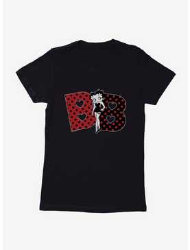 Betty Boop Polka Dot Initials Womens T-Shirt, , hi-res