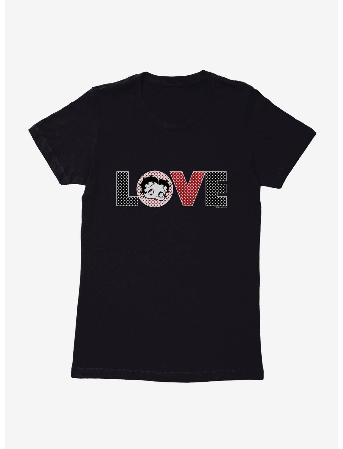 Betty Boop Polka Dot Love Womens T-Shirt, , hi-res