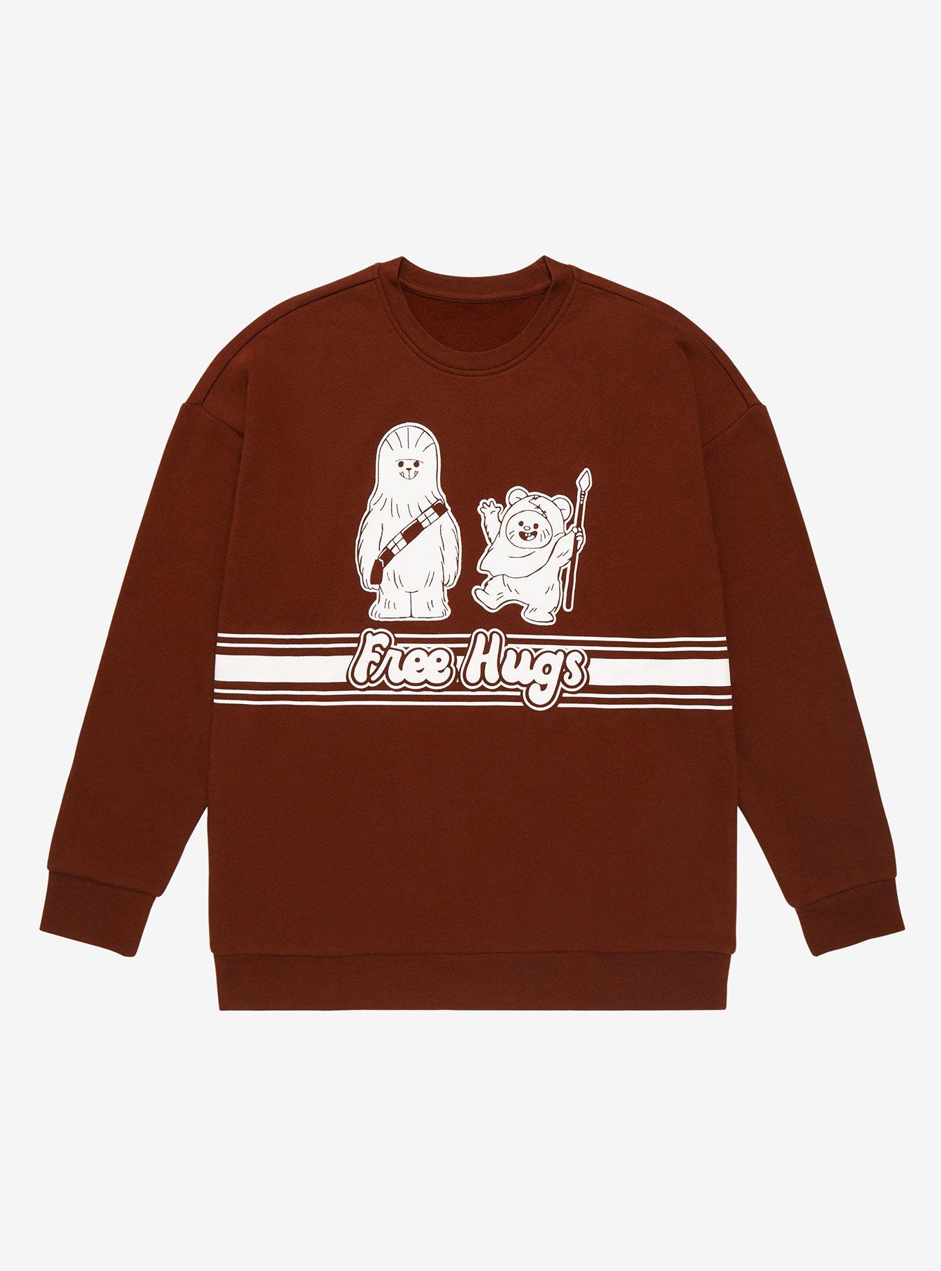 Our Universe Star Wars Chewbacca & Wicket Free Hugs Sweatshirt, , hi-res