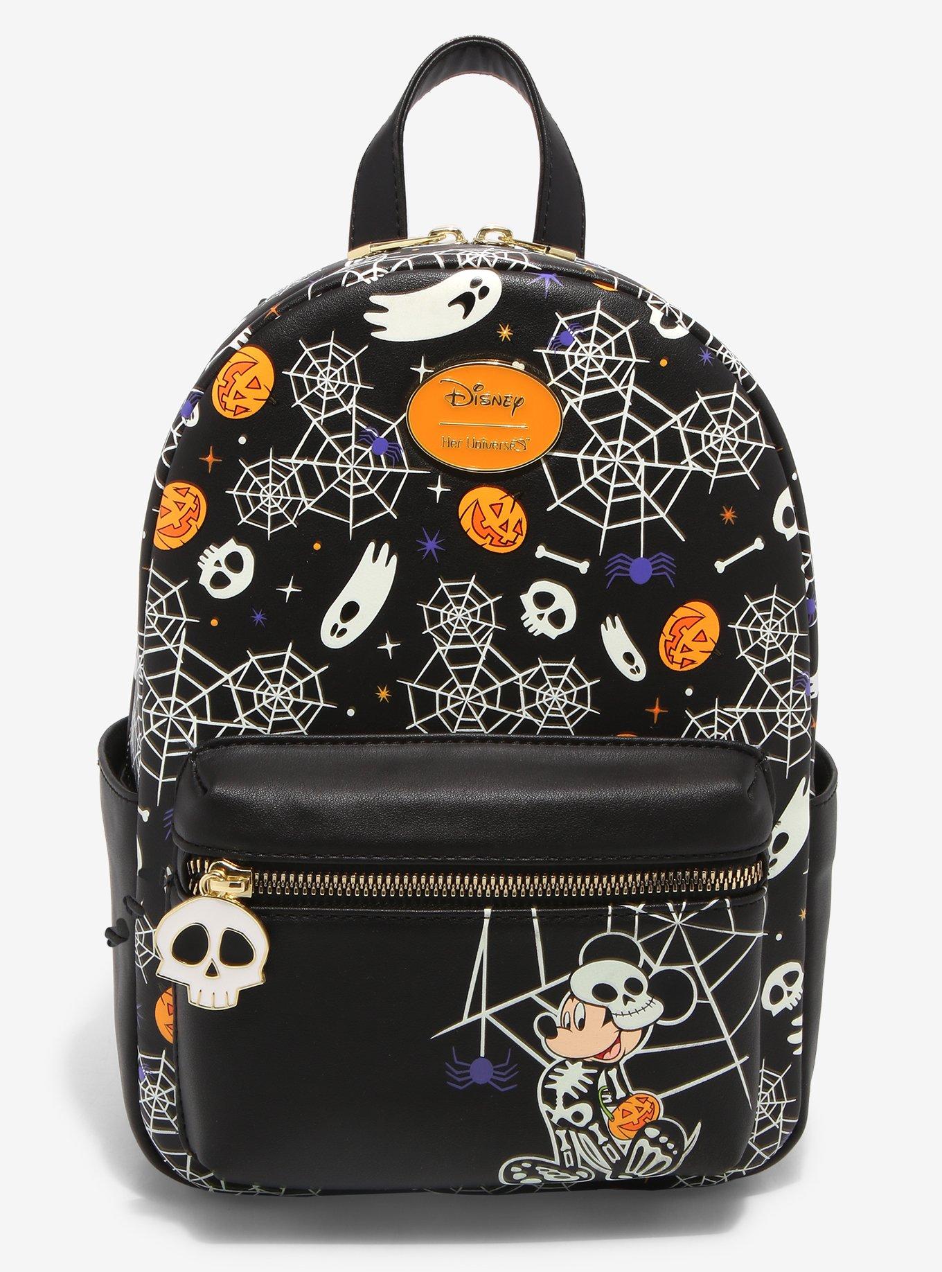 Cute Black Devil Skeleton Plush Backpack Horror Monster Gothic Bags For  Girl Boy Backpack Doll Cartoon Travel Backpack