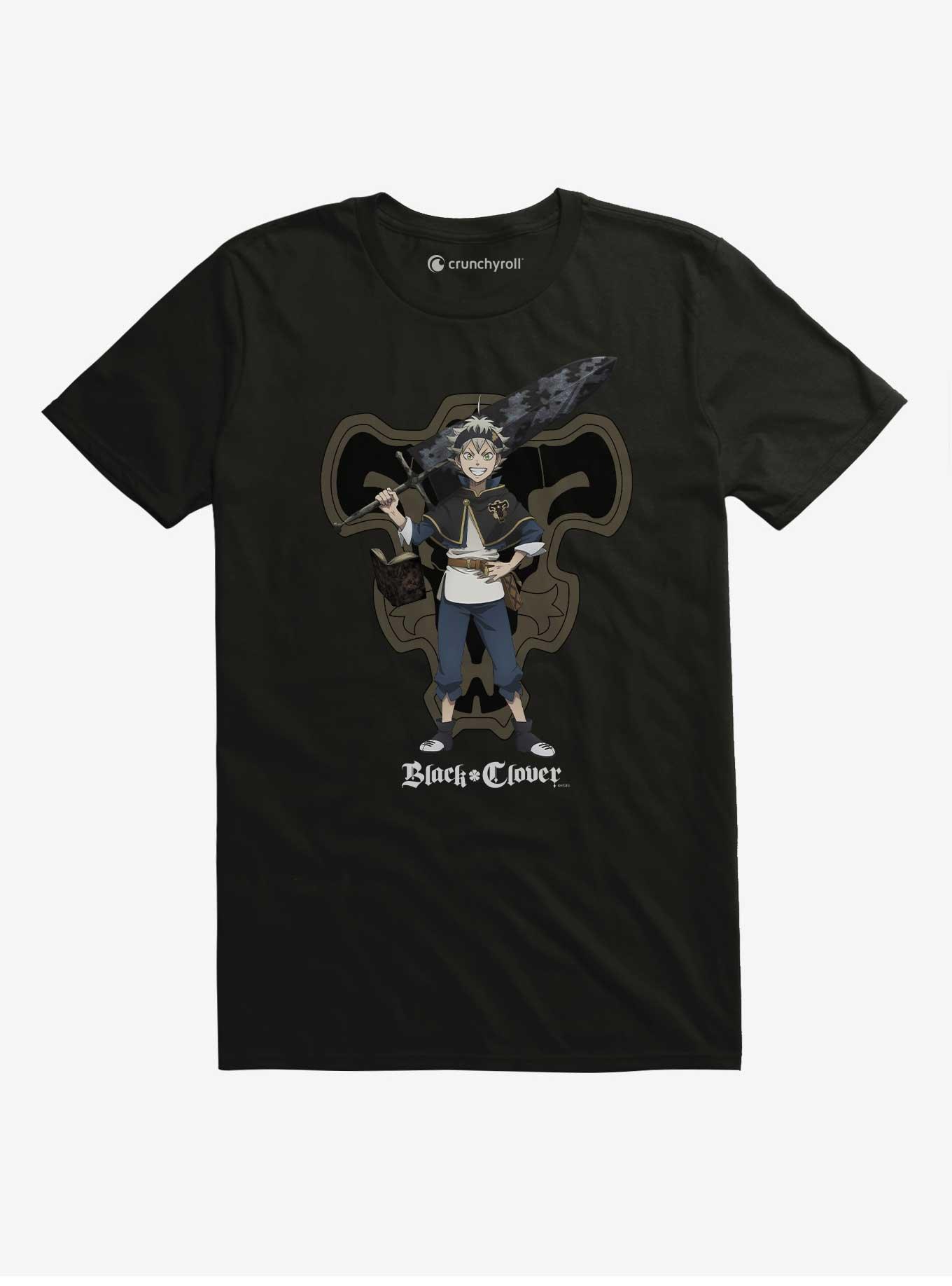 Black Clover Asta T-Shirt, BLACK, hi-res