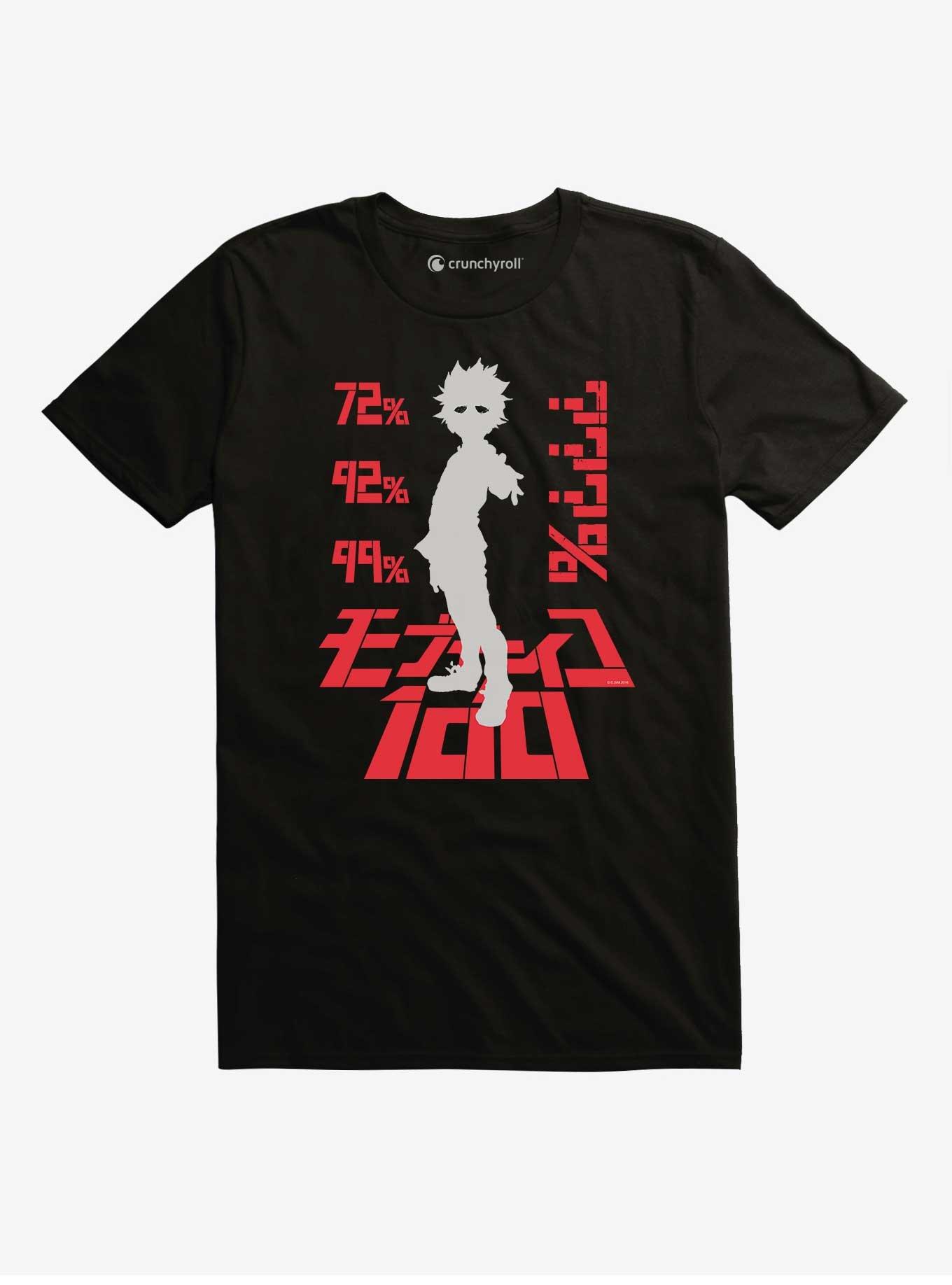 Mob Psycho Precent Black T Shirt