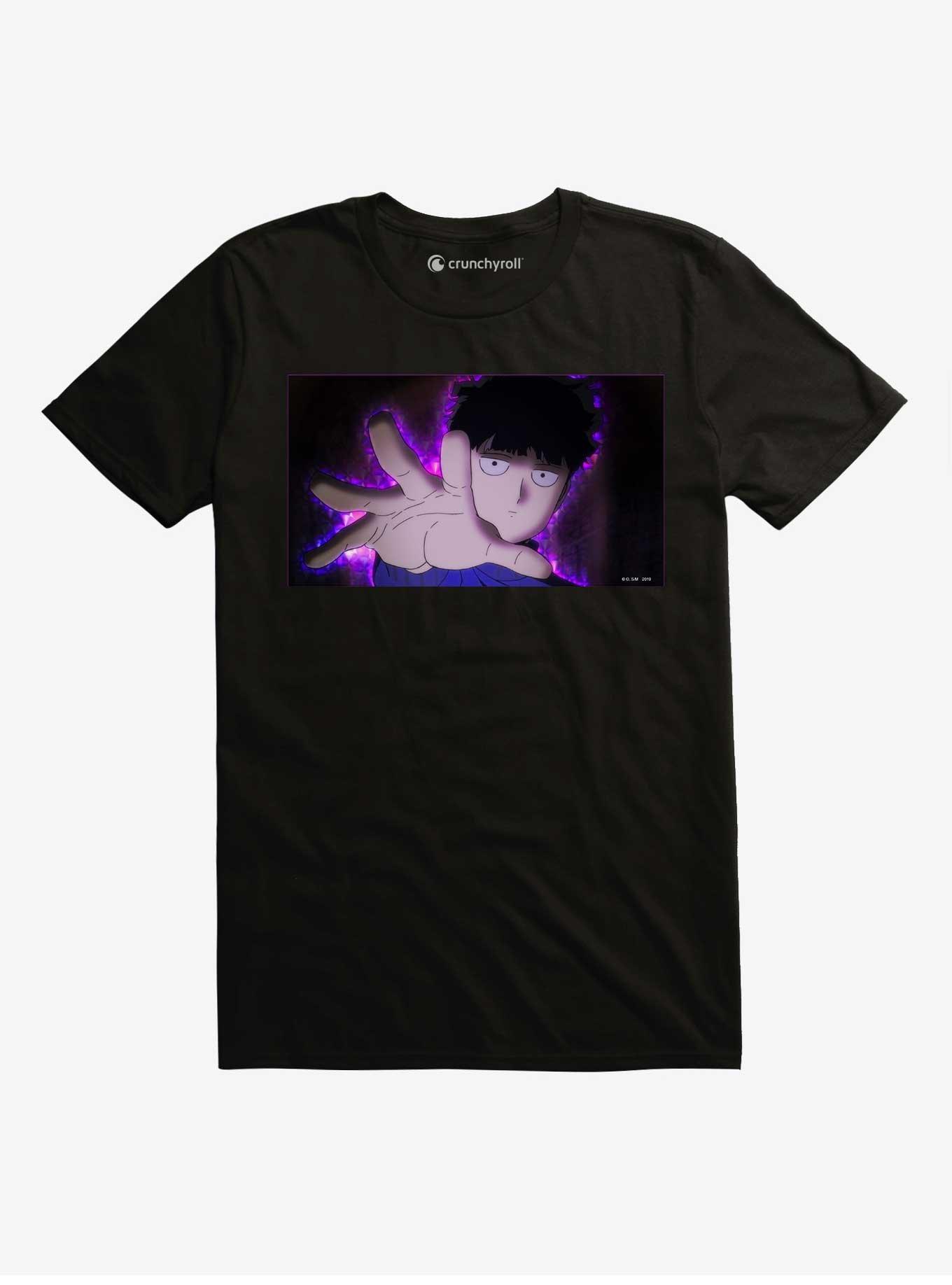 Mob Psycho Screen Shot Black T Shirt, , hi-res