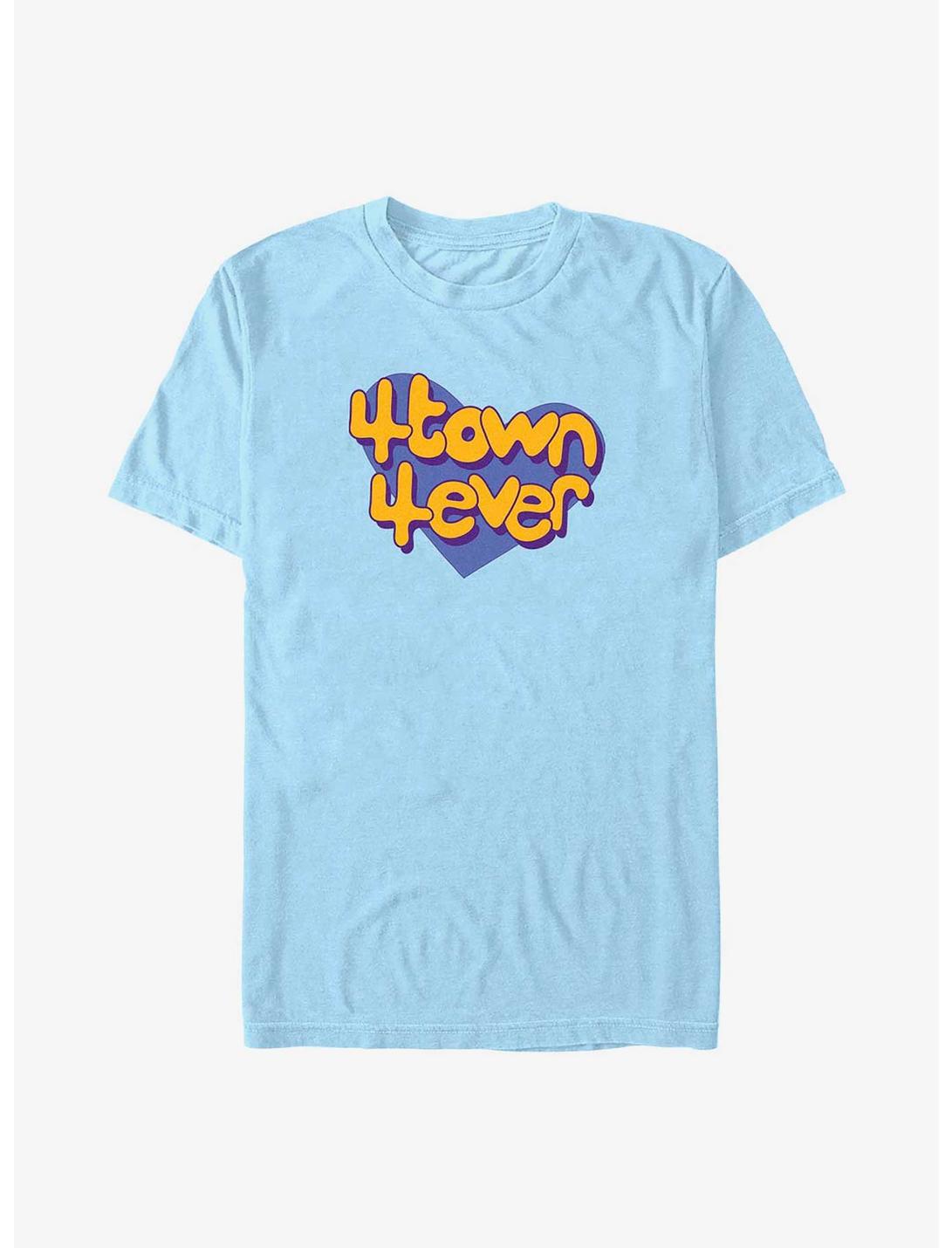 Disney Pixar Turning Red 4Town 4Ever 4Ever Heart T-Shirt, LT BLUE, hi-res