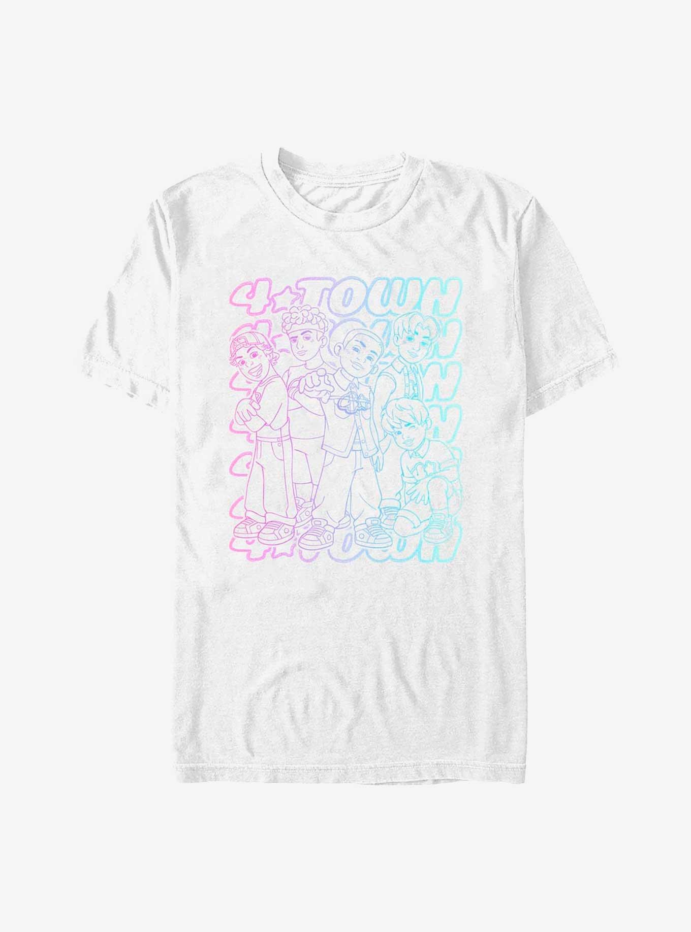 Disney Pixar Turning Red Pastel 4Town T-Shirt, , hi-res