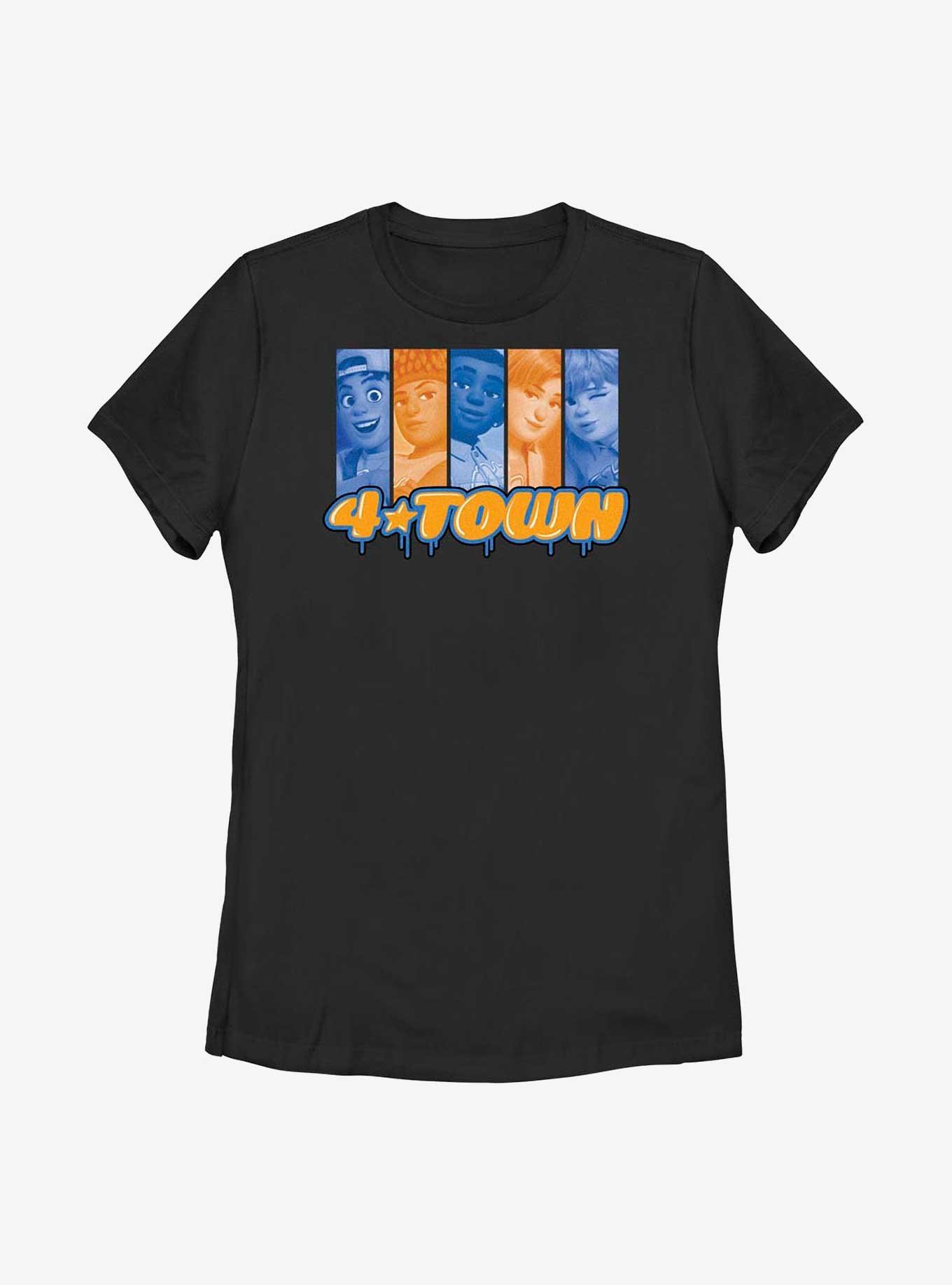 Disney Pixar Turning Red 4Town Spray Blocks Womens T-Shirt, , hi-res