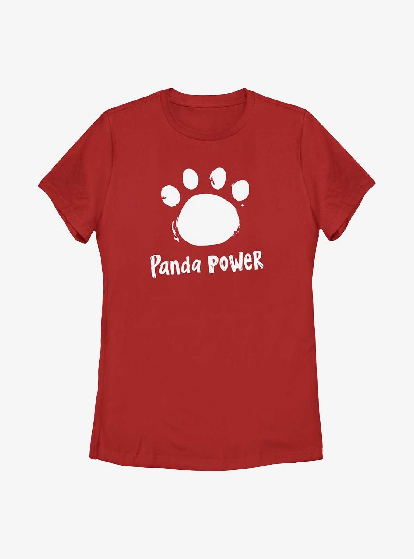 Disney Pixar Turning Red Panda Power Womens T-Shirt, RED, hi-res