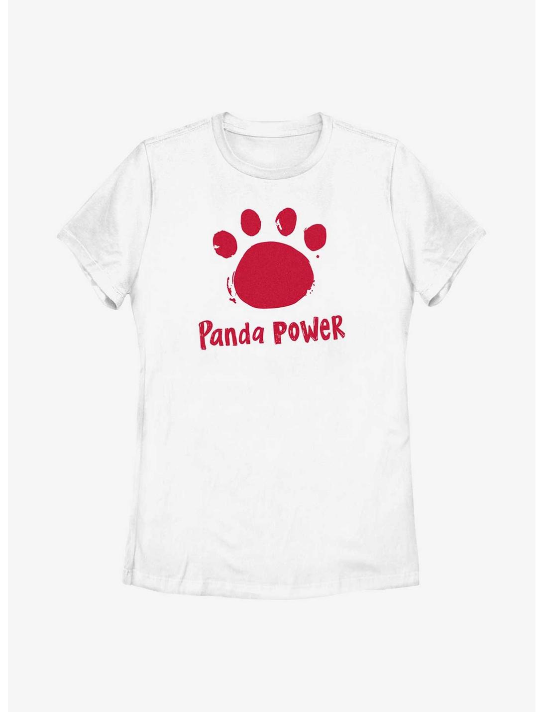 Disney Pixar Turning Red Panda Power Womens T-Shirt, WHITE, hi-res