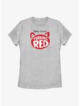 Disney Pixar Turning Red Red Logo Womens T-Shirt, ATH HTR, hi-res