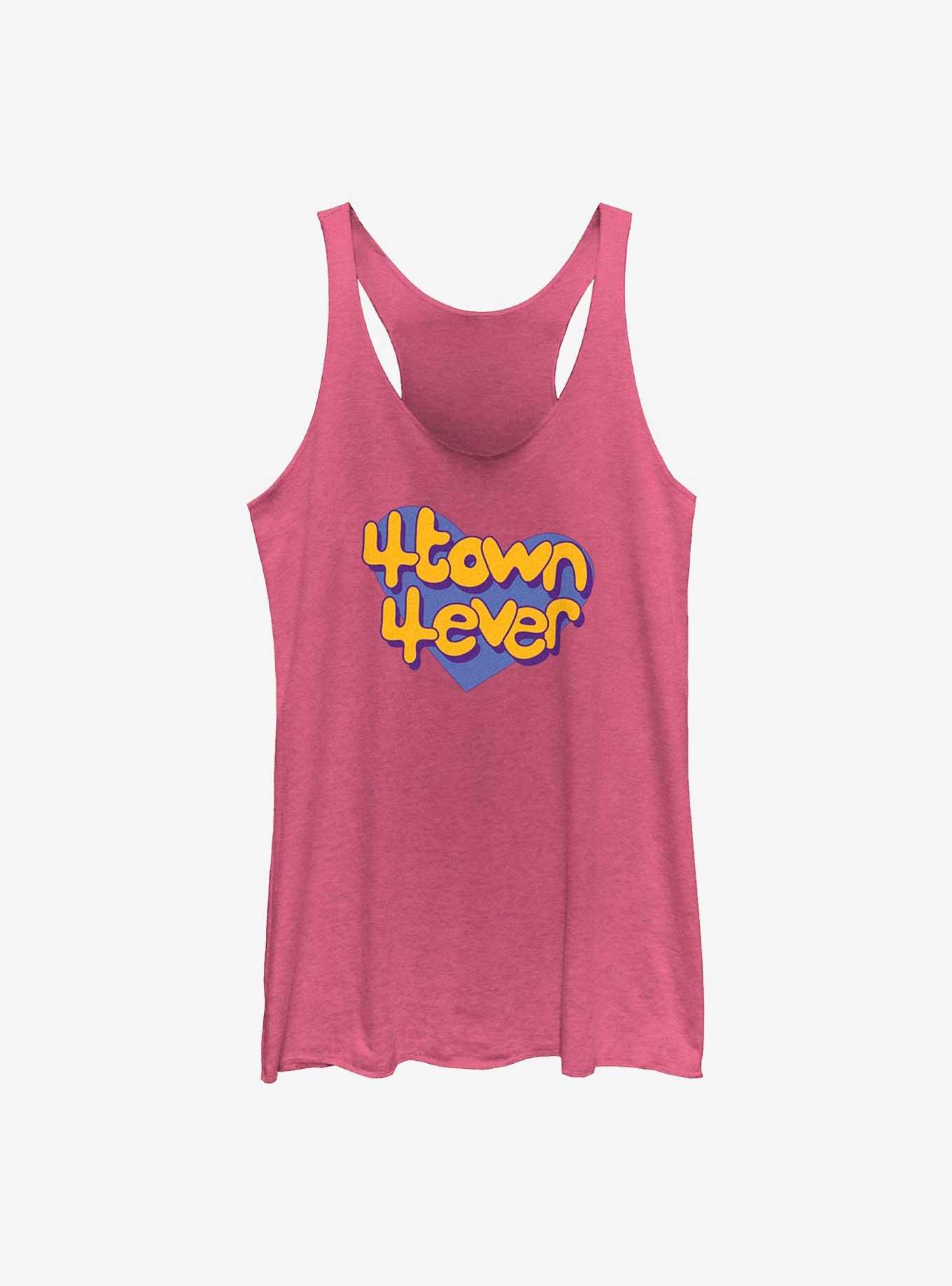 Disney Pixar Turning Red 4Town 4Ever Heart Womens Tank Top, , hi-res