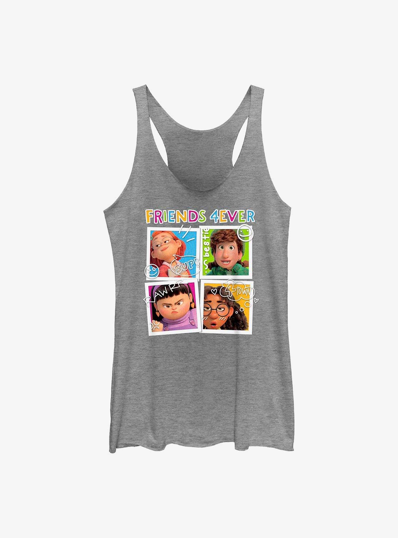 Disney Pixar Turning Red Polaroids Womens Tank Top