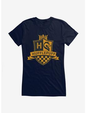 Harry Potter Hufflepuff House Crest Girls T-Shirt, , hi-res