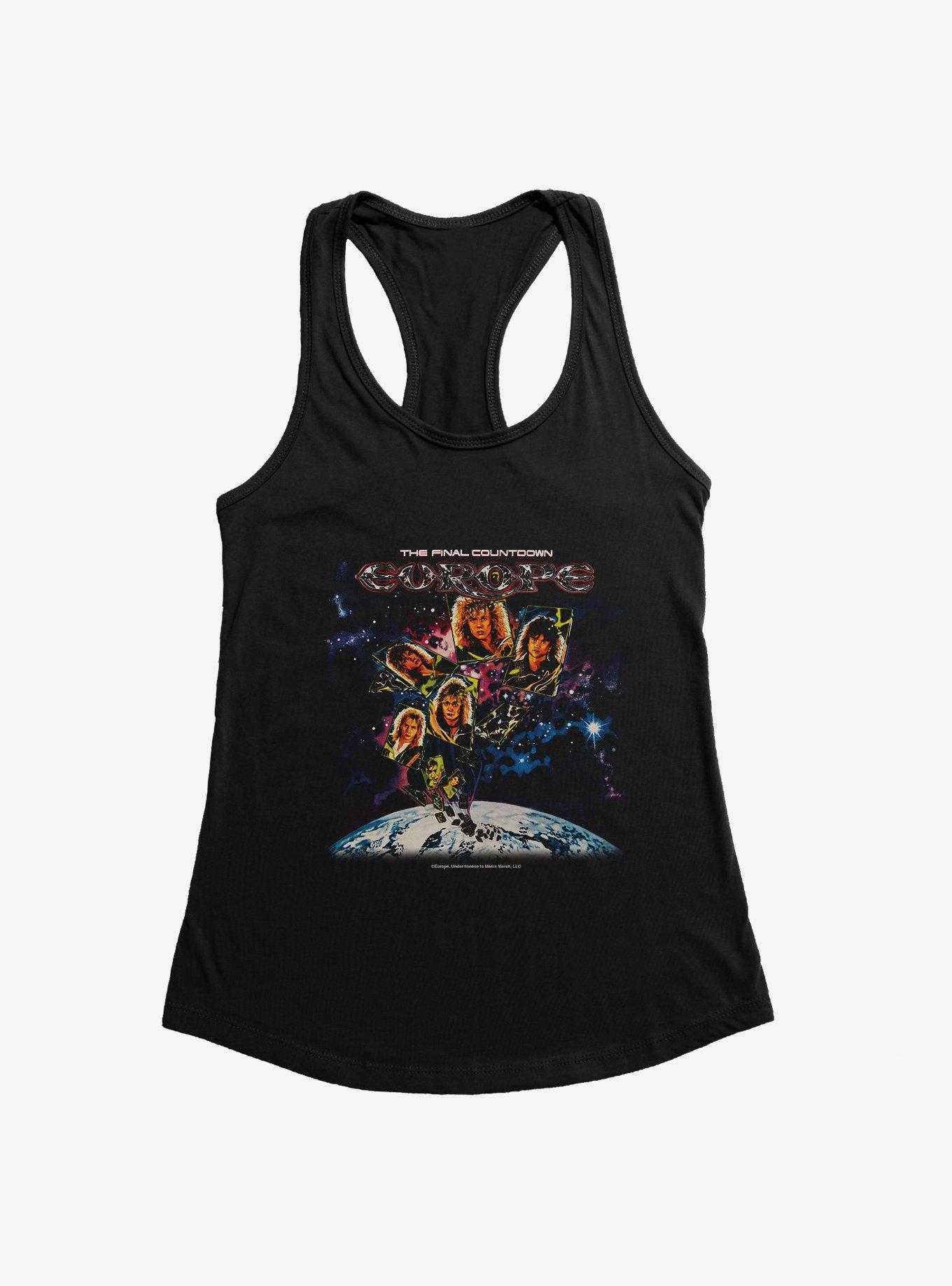 Europe Final Countdown Girls Tank, BLACK, hi-res