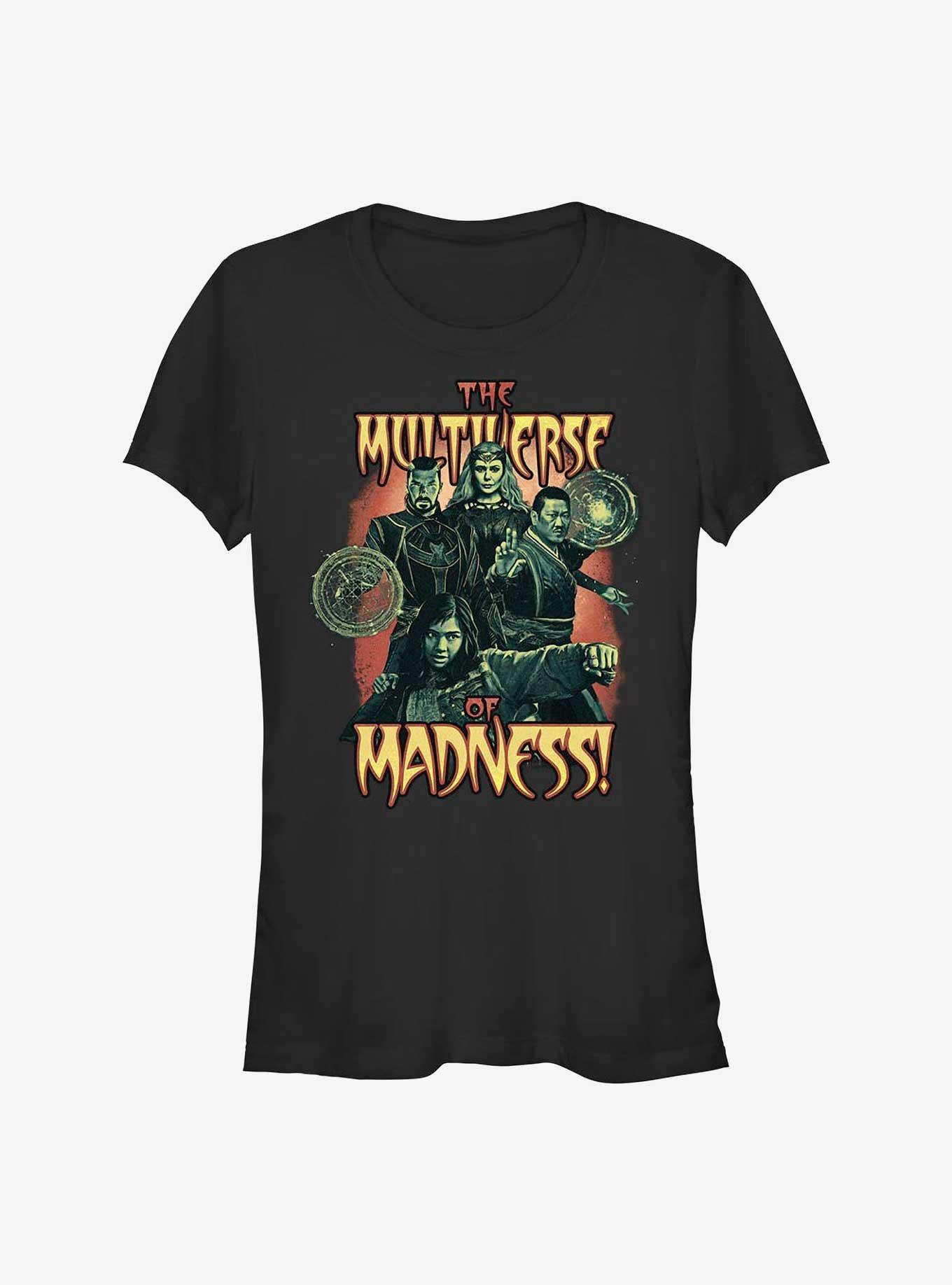 Marvel Dr. Strange Madness Madness Girl's T-Shirt, BLACK, hi-res