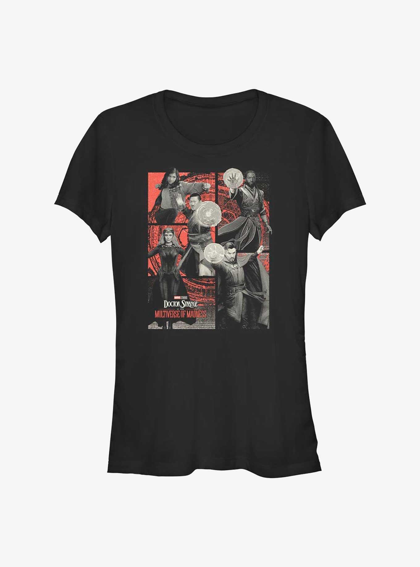 Marvel Dr. Strange Multiverse Box Girl's T-Shirt, BLACK, hi-res