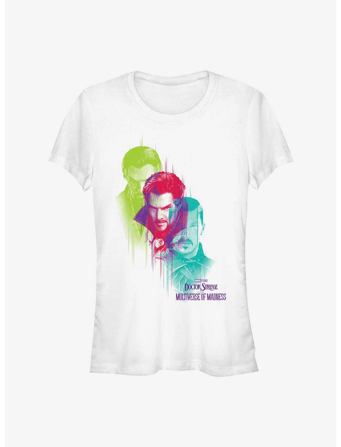 Marvel Dr. Strange Strange Portraits Girl's T-Shirt, WHITE, hi-res
