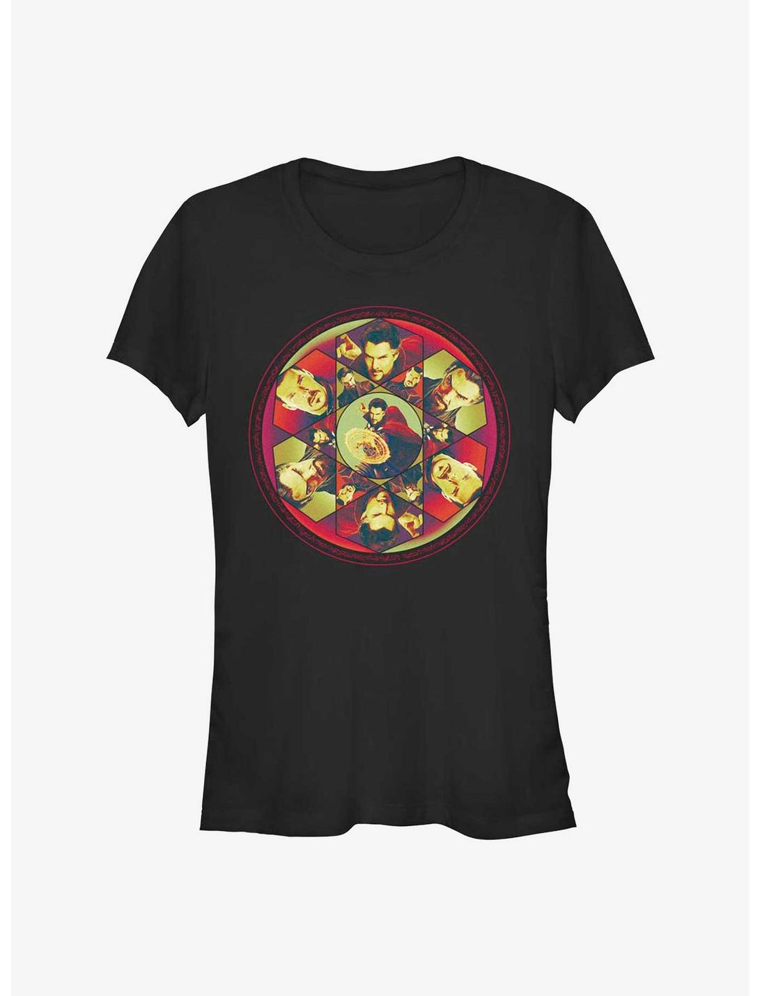 Marvel Dr. Strange Strange Window Girl's T-Shirt, BLACK, hi-res