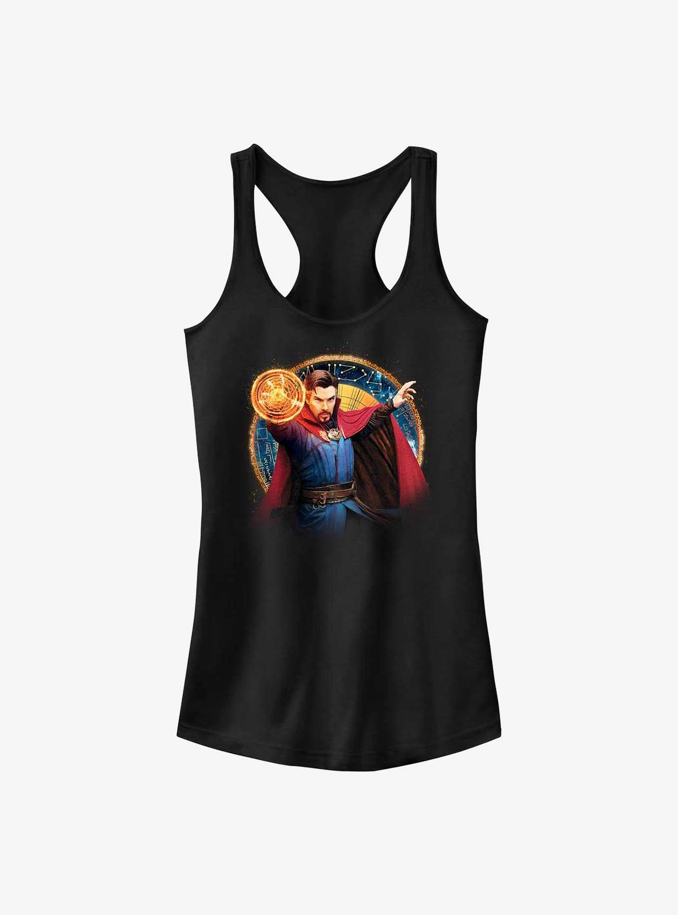 Marvel Dr. Strange Strange Portrait Girl's Tank, BLACK, hi-res