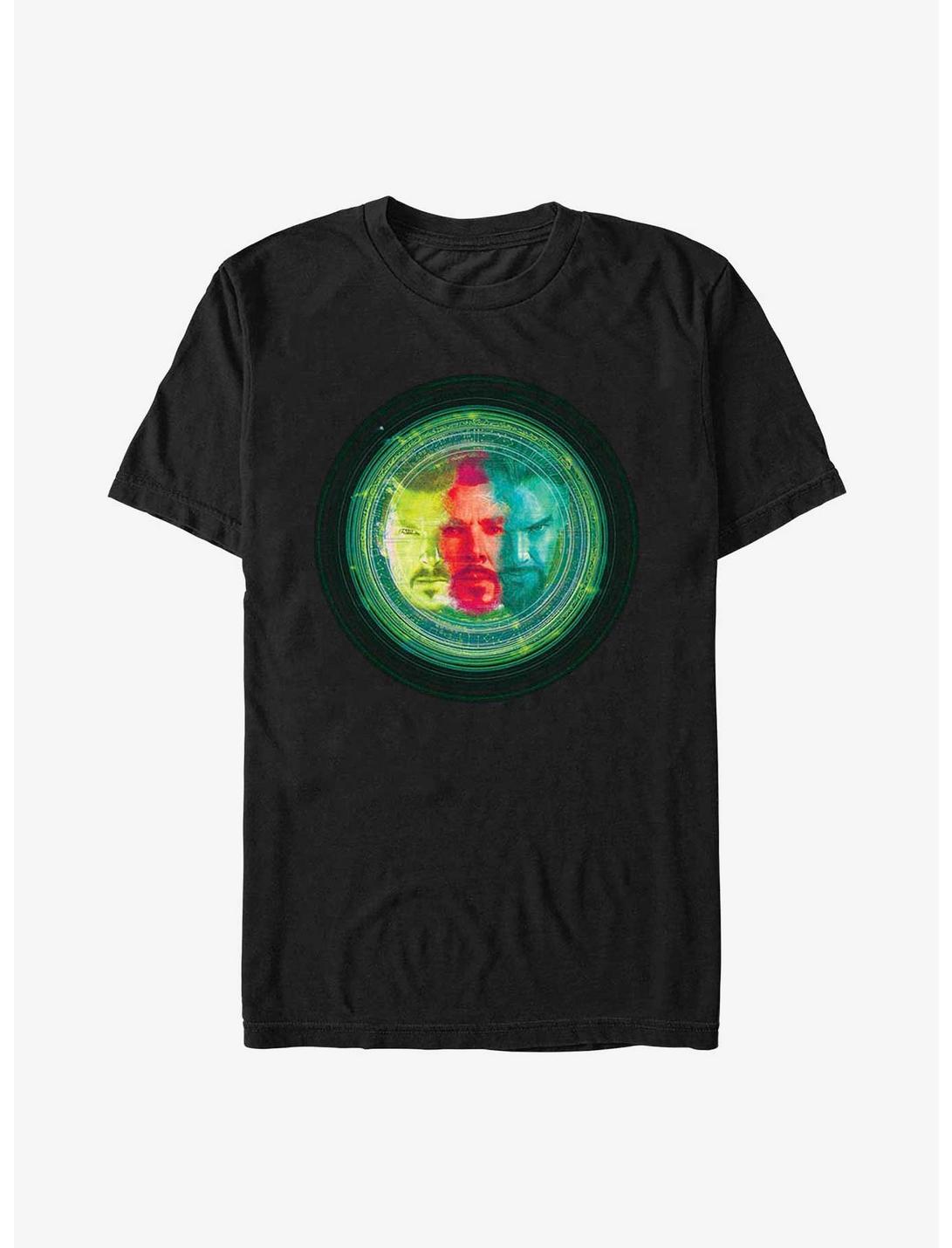 Marvel Dr. Strange Trio Circle T-Shirt, BLACK, hi-res