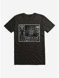Universal Monsters Frankenstein Black & White The Man Who Made A Monster T-Shirt, , hi-res