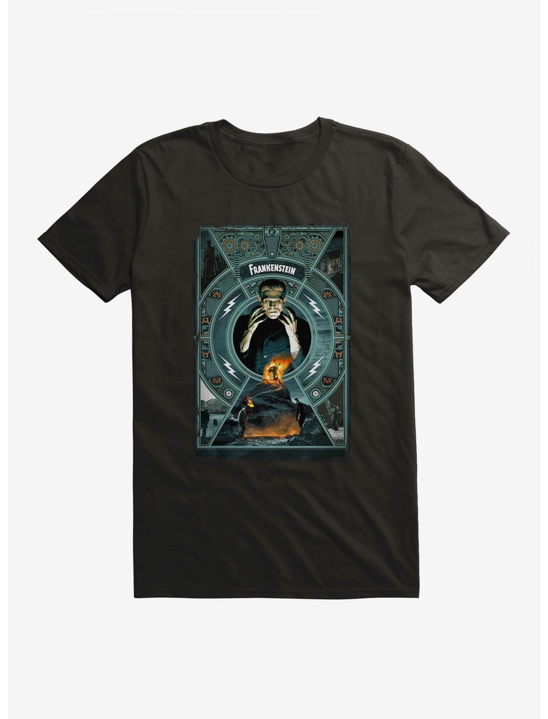 Universal Monsters Frankenstein Poster T-Shirt, , hi-res