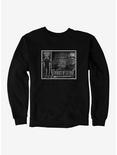 Universal Monsters Frankenstein Black & White The Man Who Made A Monster Sweatshirt, , hi-res