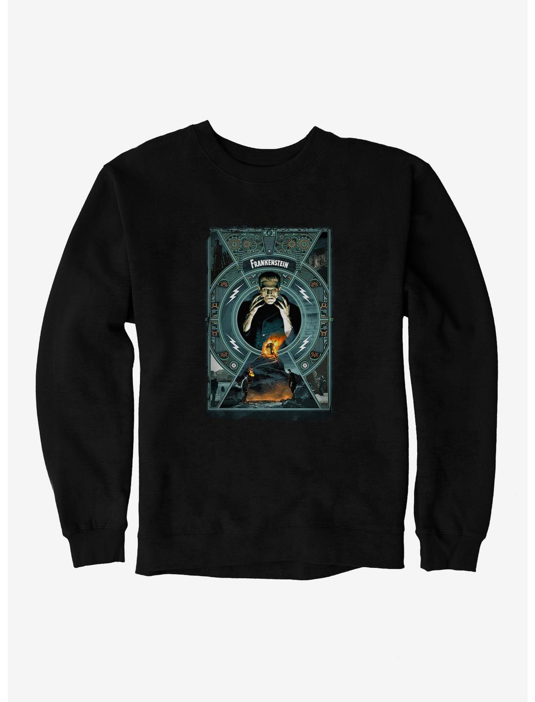 Universal Monsters Frankenstein Poster Sweatshirt, , hi-res