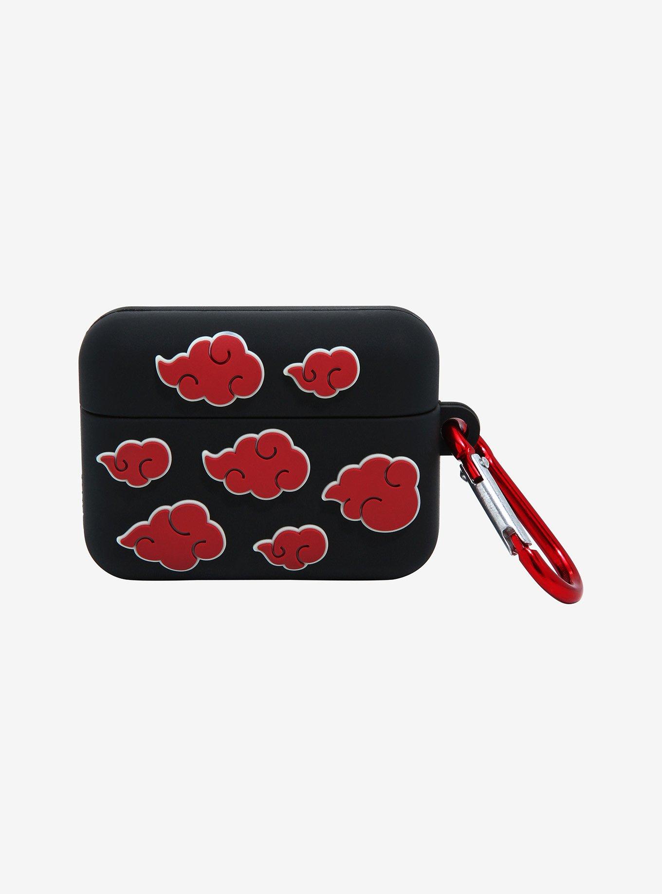 Naruto Shippuden Akatsuki Cloud Large Wireless Earbuds Case