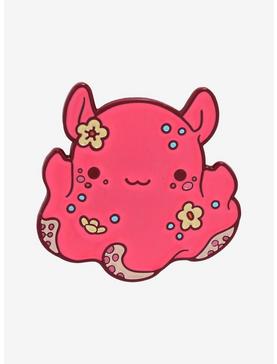 Chibi Octopus with Flowers Enamel Pin - BoxLunch Exclusive, , hi-res