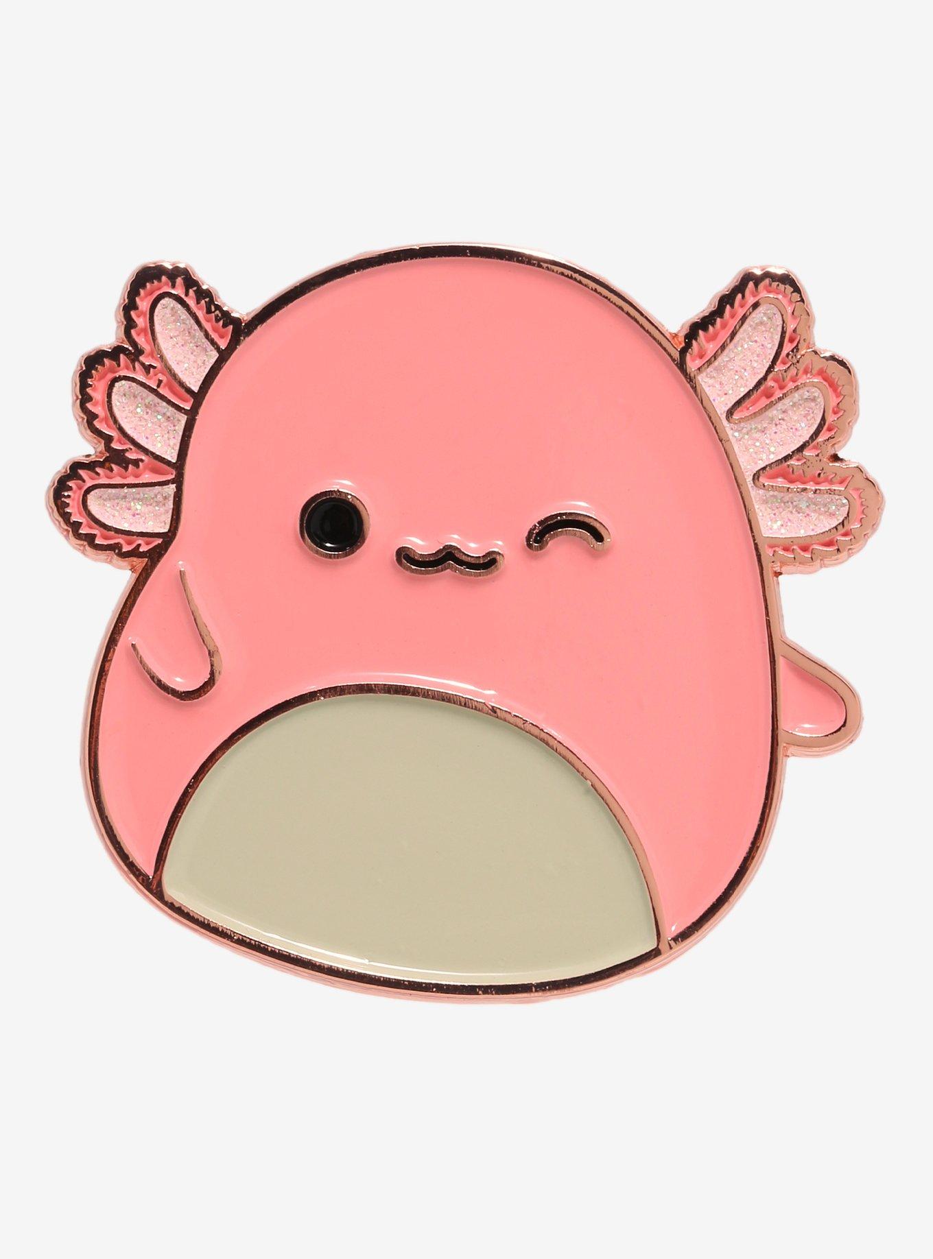 Squishmallows Archie the Axolotl Enamel Pin , , hi-res