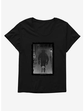 Universal Monsters The Wolf Man Black And White Inner Wolf Womens T-Shirt Plus Size, , hi-res