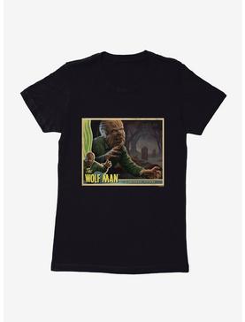 Universal Monsters The Wolf Man Movie Poster Womens T-Shirt, , hi-res