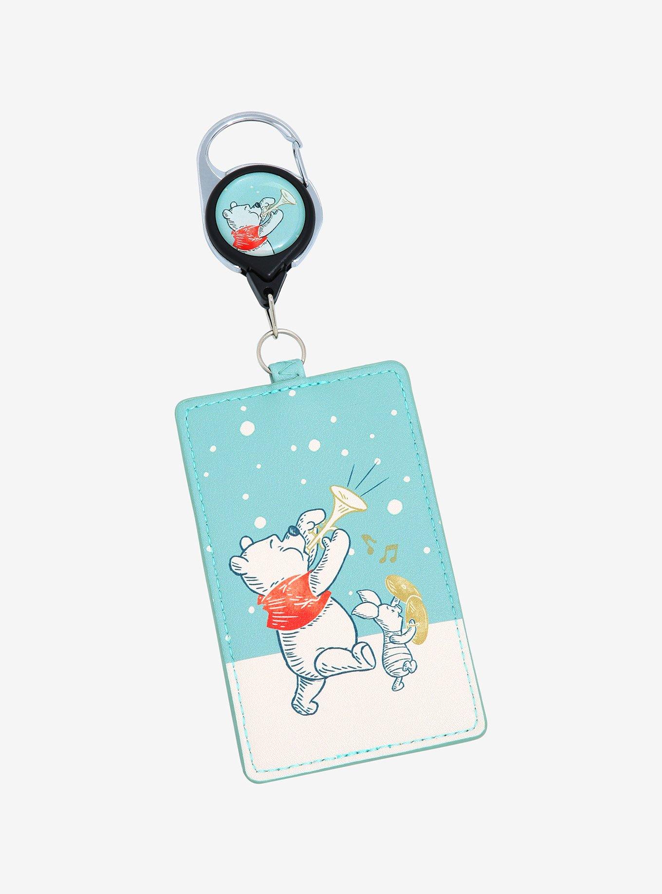 Winnie The Pooh & Friends Lanyard ID Badge Holder Keychain - Tigger, Eeyore, Piglet