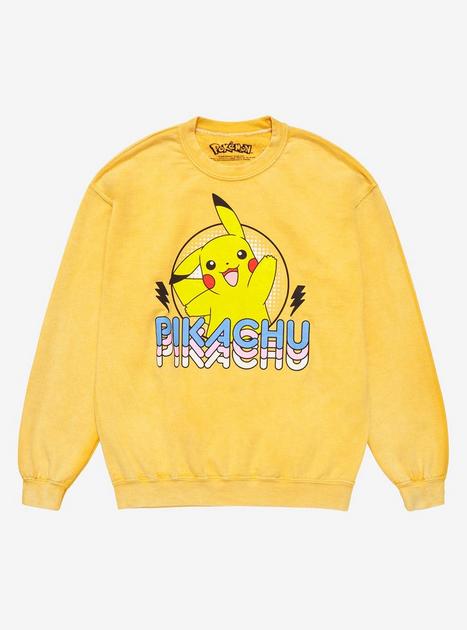 Pokemon Pikachu Retro Women's Crewneck BoxLunch