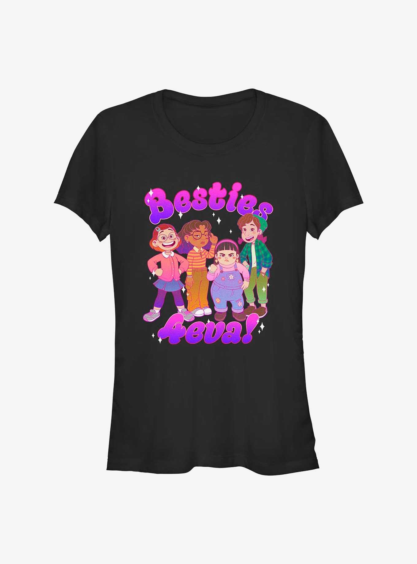 Disney Pixar Turning Red Besties Group Girls T-Shirt