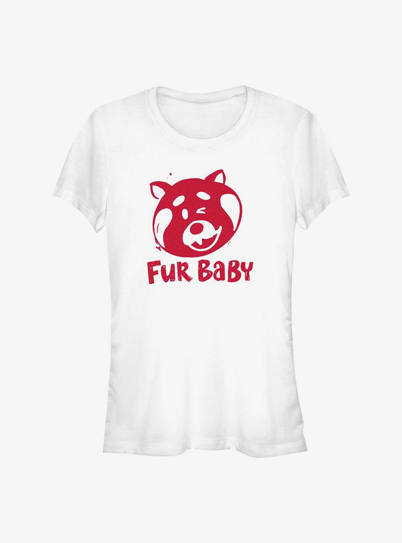 Disney Pixar Turning Red Fur Baby Girls T-Shirt, WHITE, hi-res