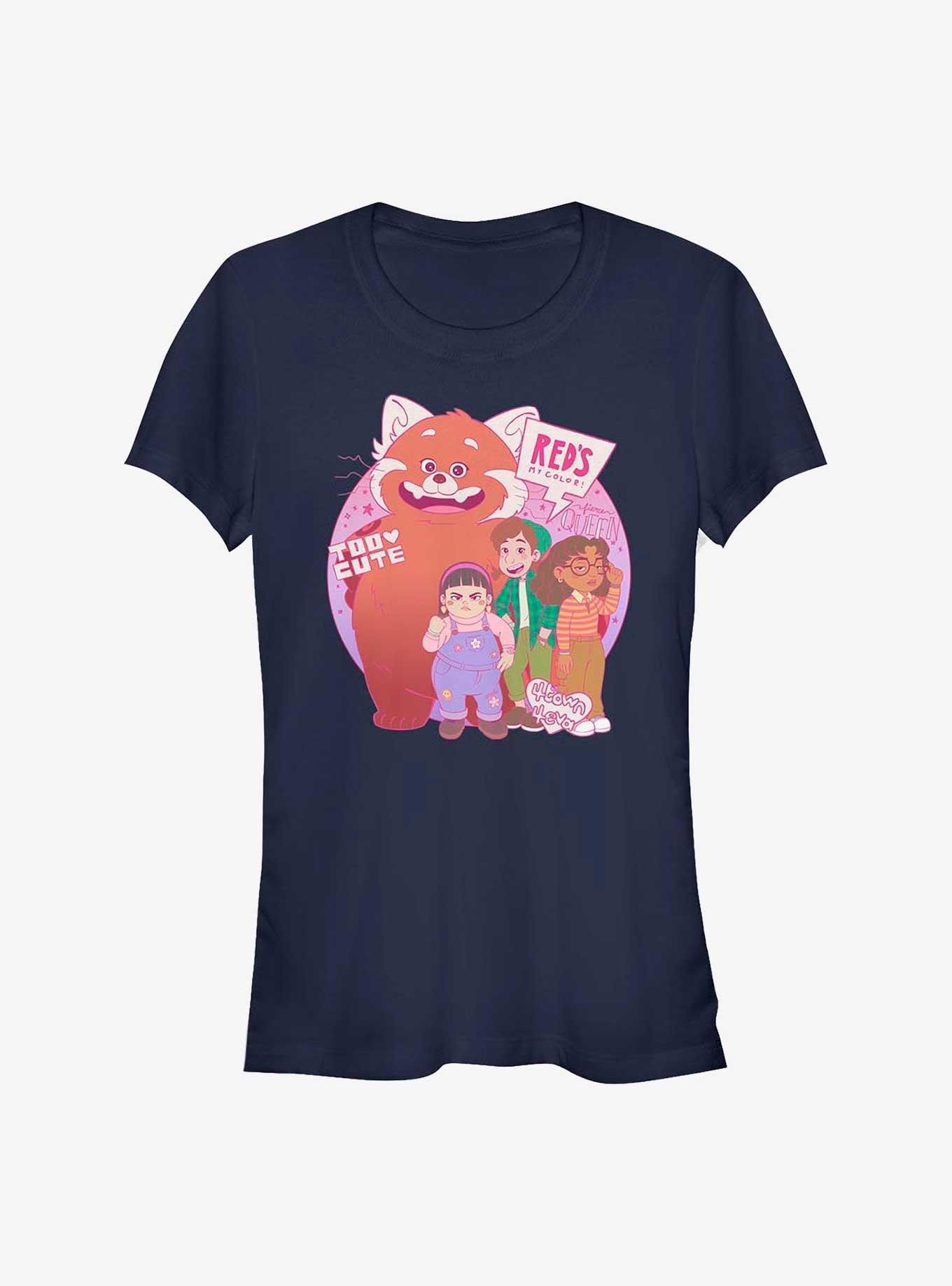 Disney Pixar Turning Red Panda Group Girls T-Shirt, , hi-res